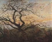Caspar David Friedrich Tree with crows Spain oil painting artist